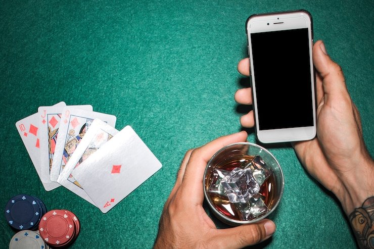 Dealer bust scenario in Free Bet Blackjack on muliatoto togel